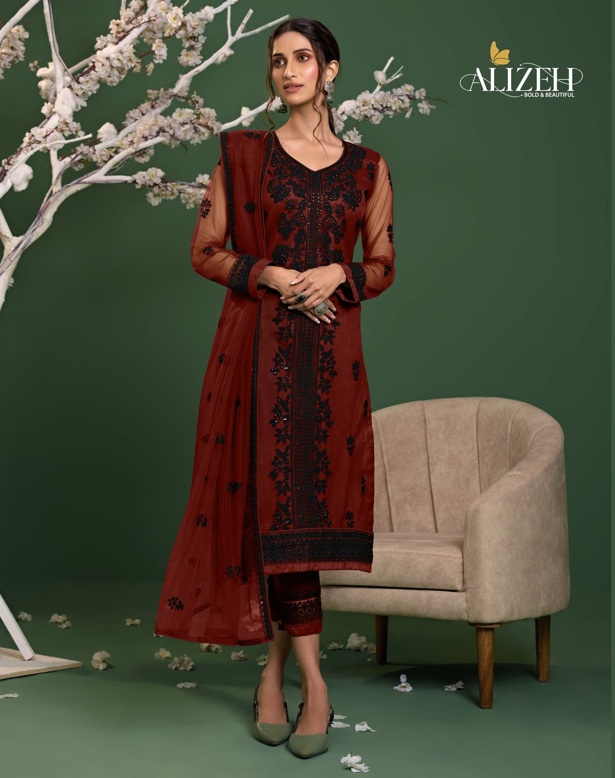 alizeh zaida vol 6 net regal look salwar suit catalog