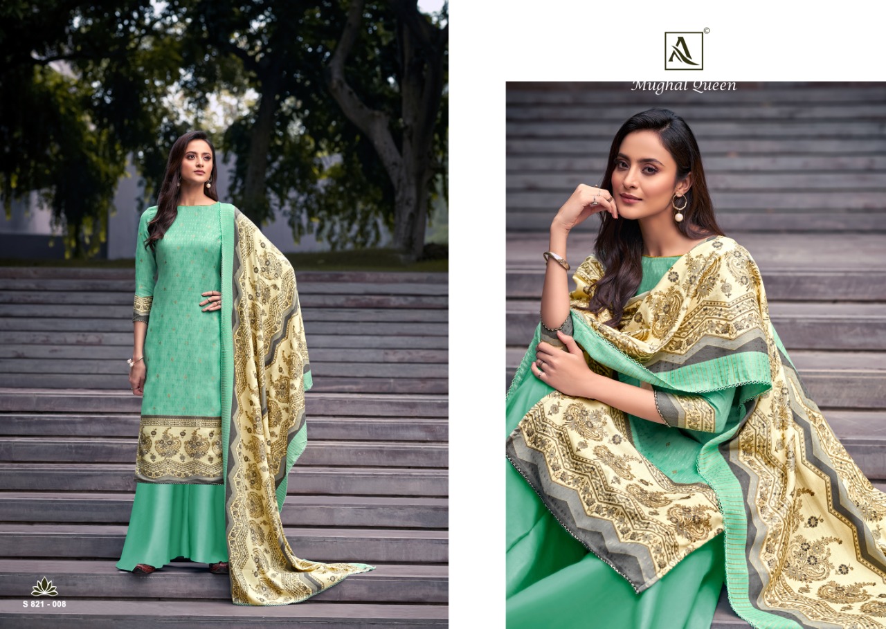 alok suit mughal queen pashmina exclusive print salwar suit catalog