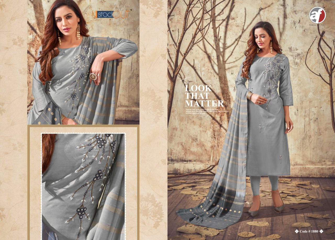 anju fabrics rangeen chanderi innovative style top with dupatta catalog