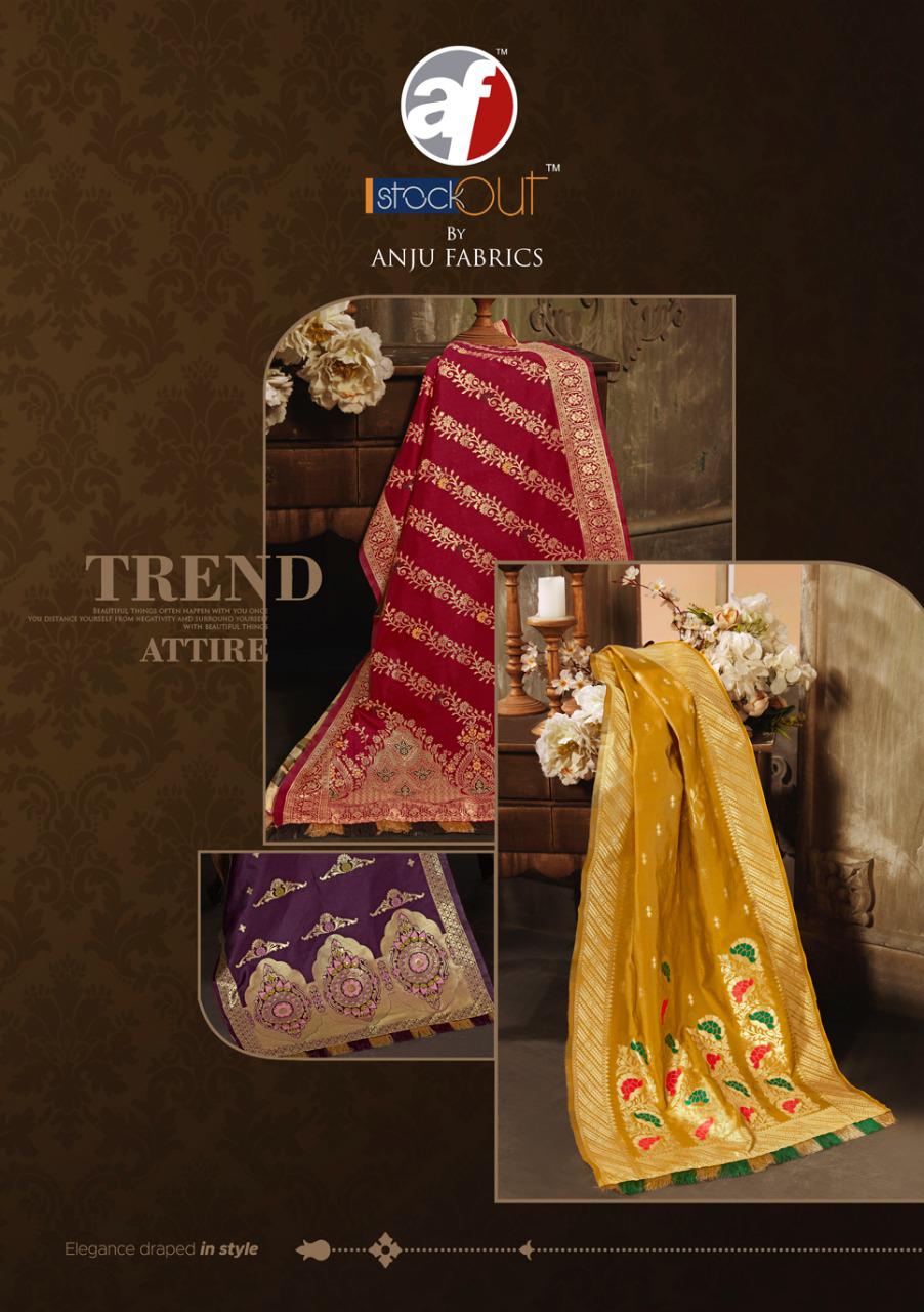 anju fabrics vivaah silk festive look kurti skirt with dupatta catalog