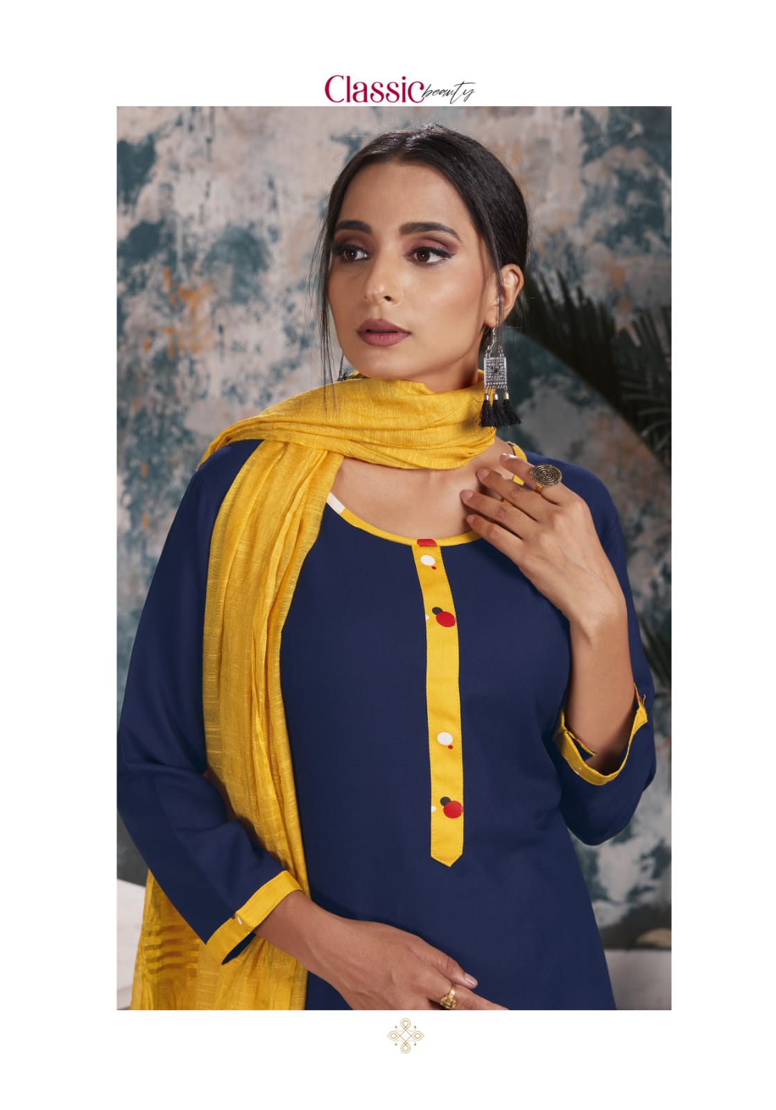 banwery soni kudi vol 3 rayon graceful look kurti pant with dupatta catalog