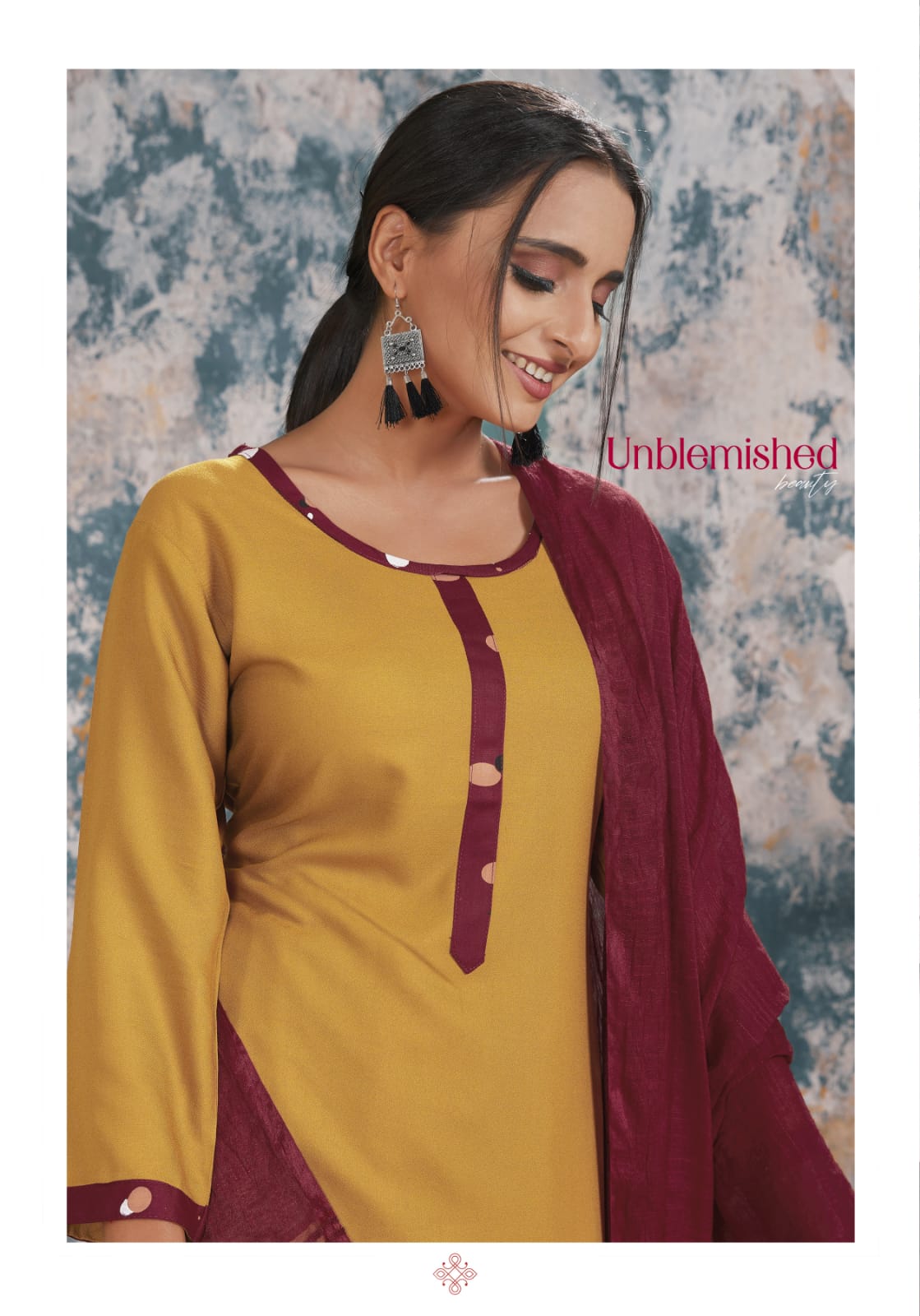 banwery soni kudi vol 3 rayon graceful look kurti pant with dupatta catalog