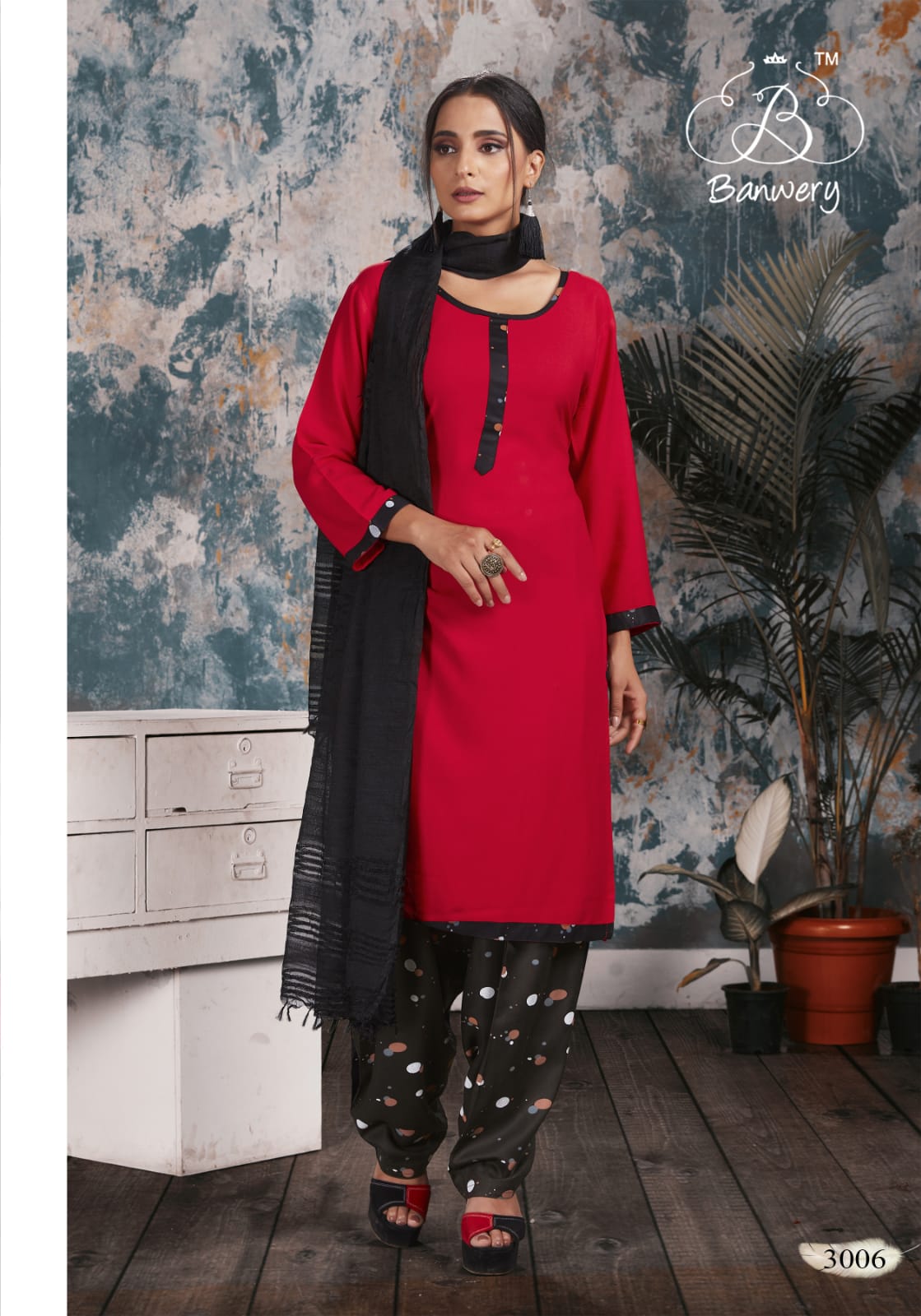 banwery soni kudi vol 3 rayon graceful look kurti pant with dupatta catalog