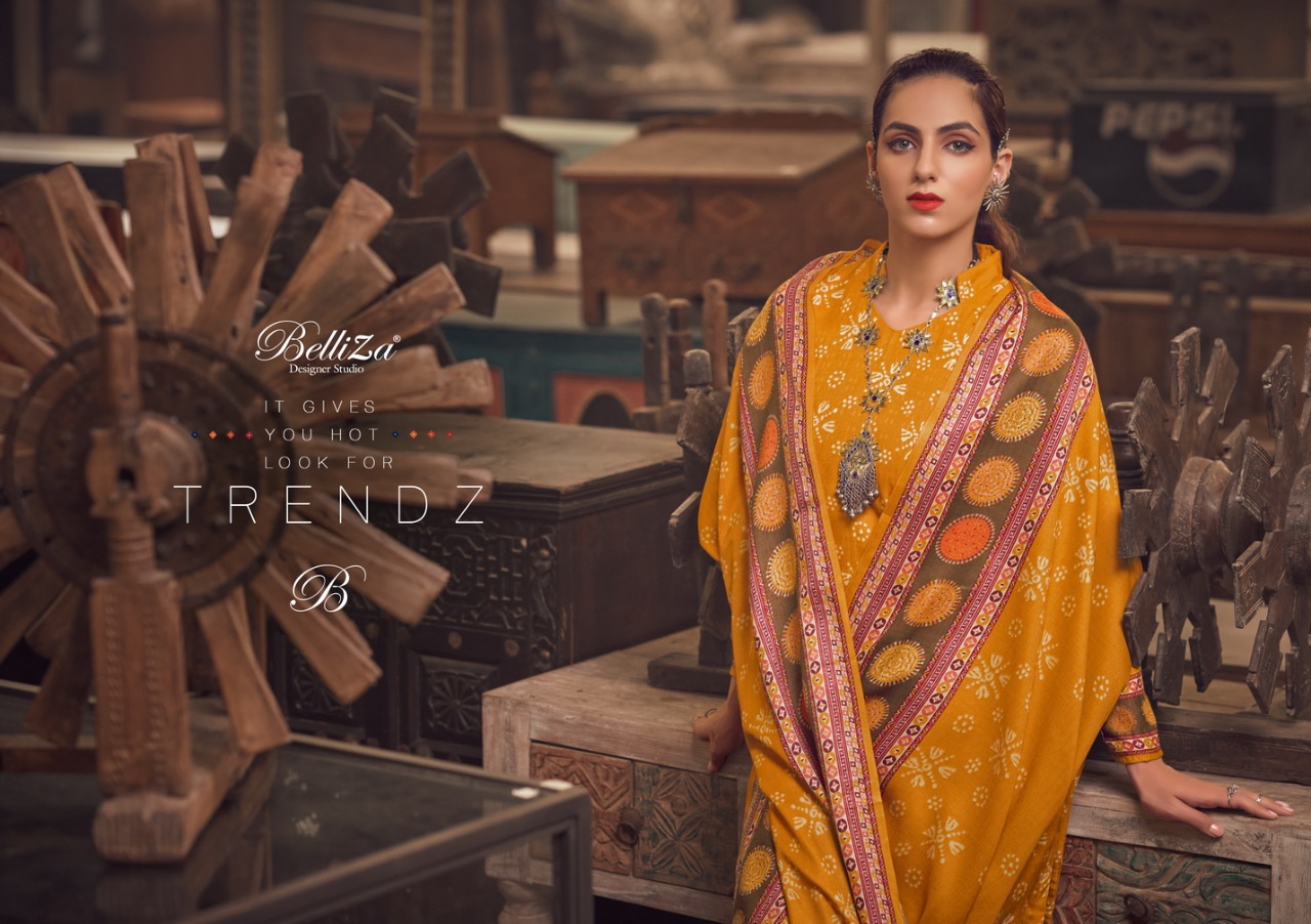 beliza desianer studio al marina pure pashmina astonishing look digital print salwar suit catalog