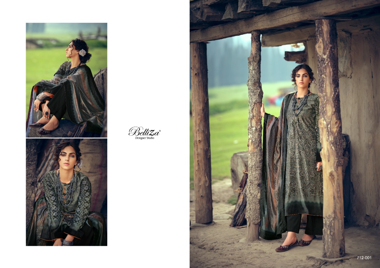 belliza designer studio orchid velvet authentic fabric salwar suit catalog