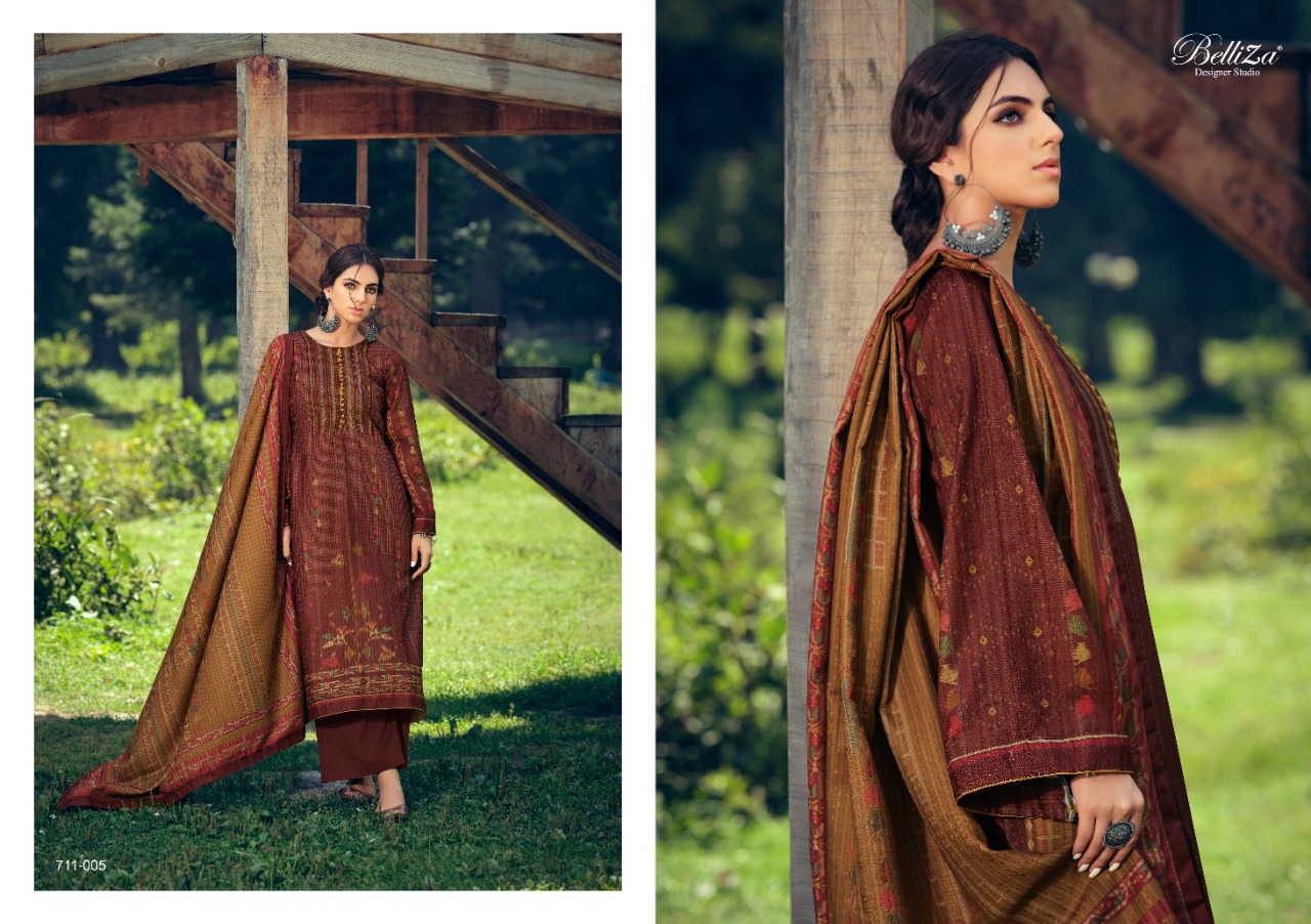 belliza designer studio stella pashmina attractive salwar suit catalog