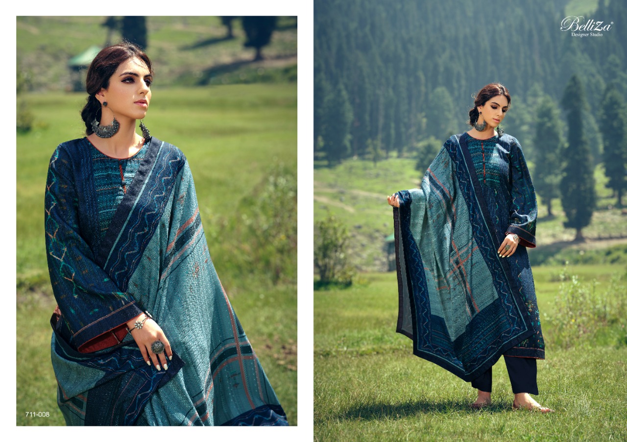 belliza designer studio stella pashmina attractive salwar suit catalog