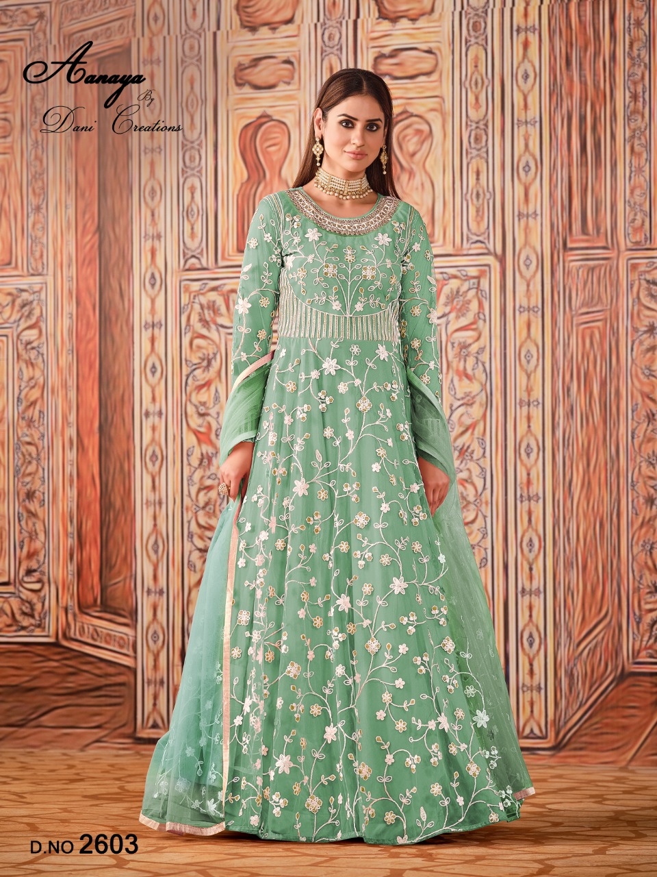 dani aanaya vol 126 net elegant salwar suit catalog