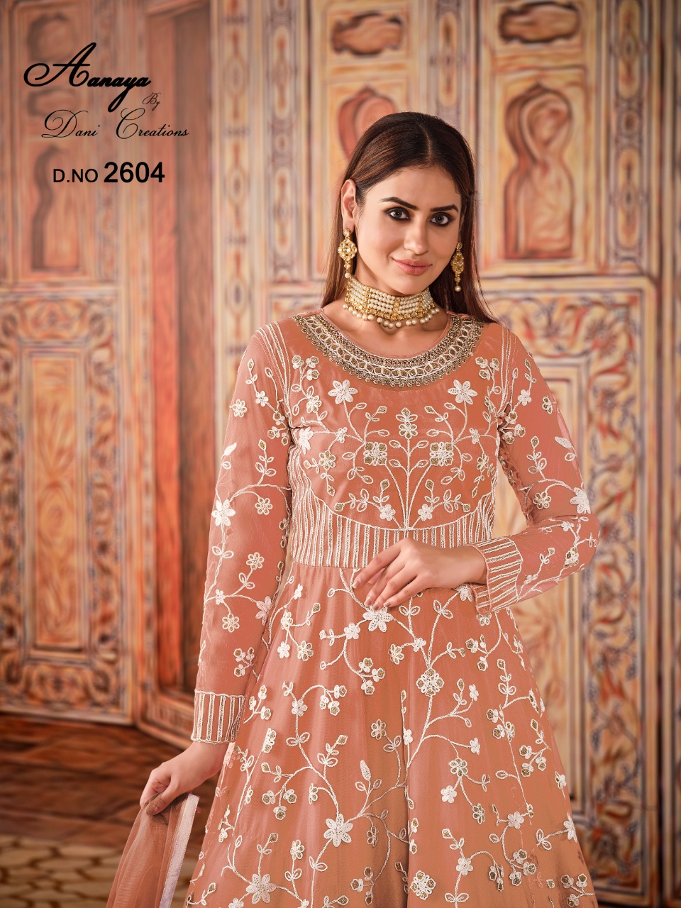 dani aanaya vol 126 net elegant salwar suit catalog