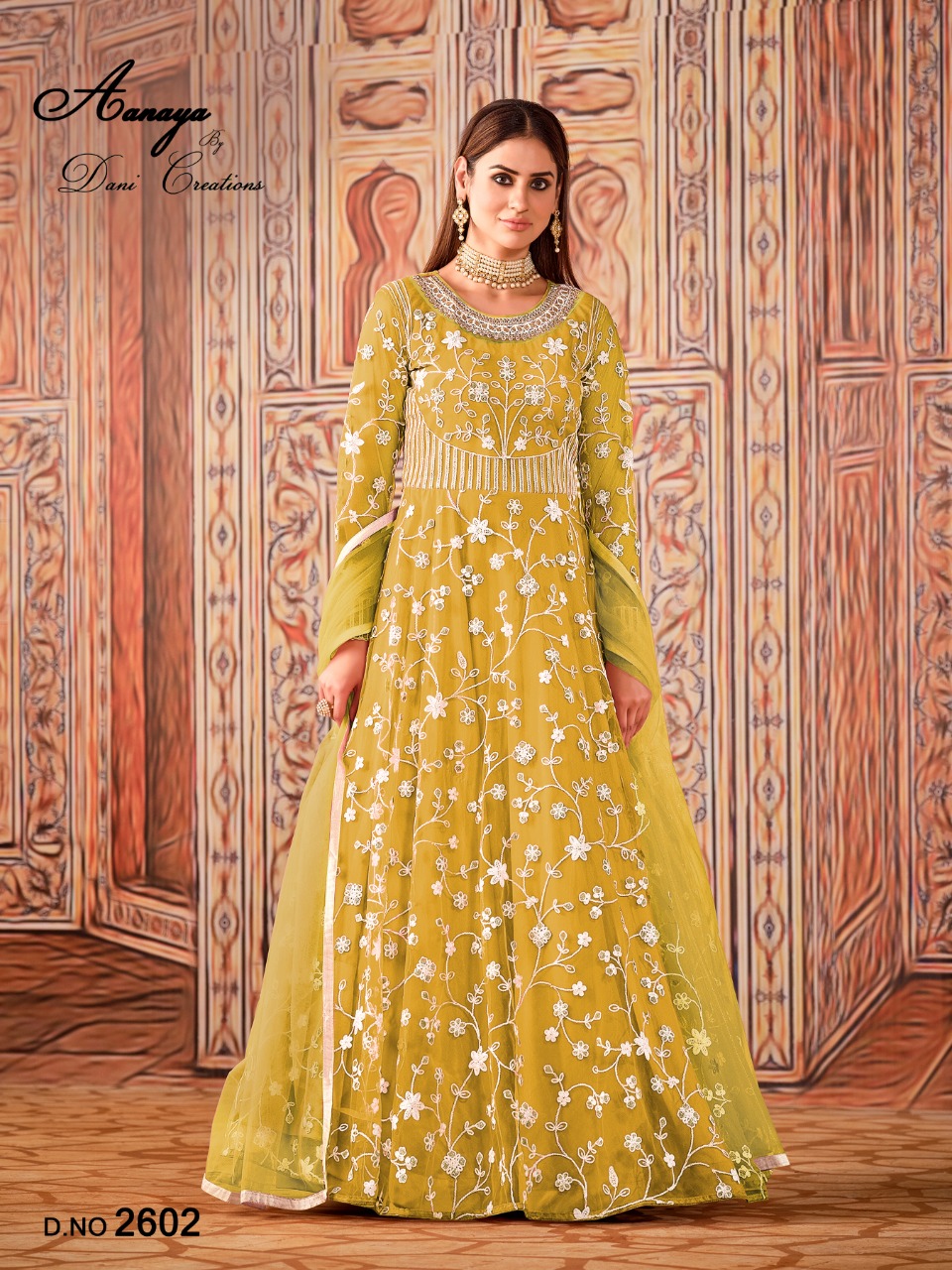 dani aanaya vol 126 net elegant salwar suit catalog