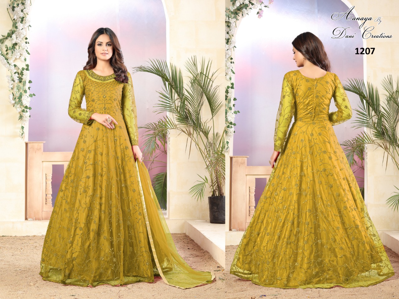 dani aanaya vol 120 heavy look salwar suit catalog