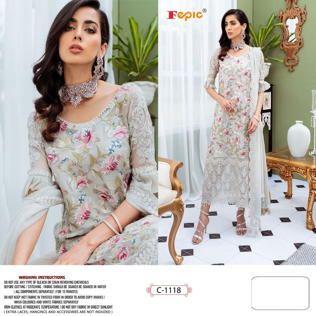 fepic rosemeen blockbuster c 1118 butterfly net festive look salwar suit catalog