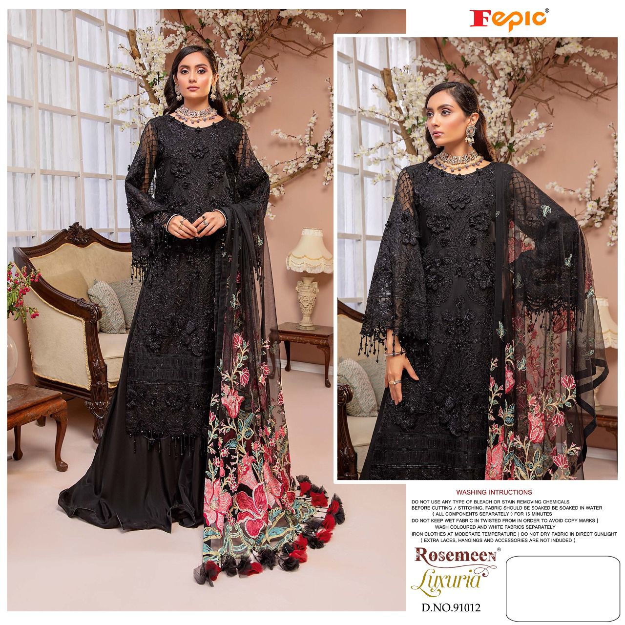 FEPIC Rosemeen 91012 Salwar Kameez Georgget Singles