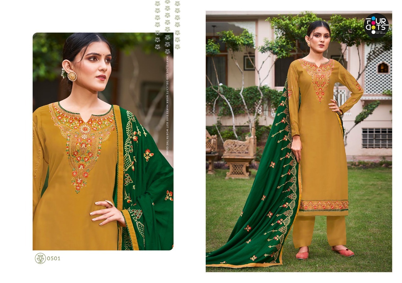 fourdots rivaaj vol 2 pure modal new and modern style salwar suit catalog