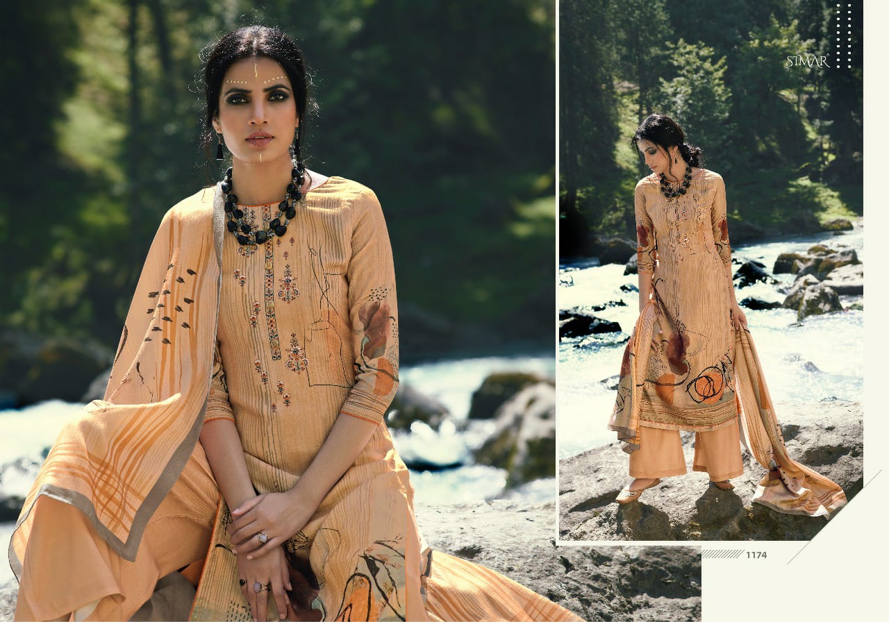 glossy maahi pashmina gorgeous look salwar suit catalog