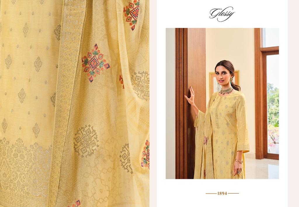 glossy rivera viscose Regak look salwar suit catalog