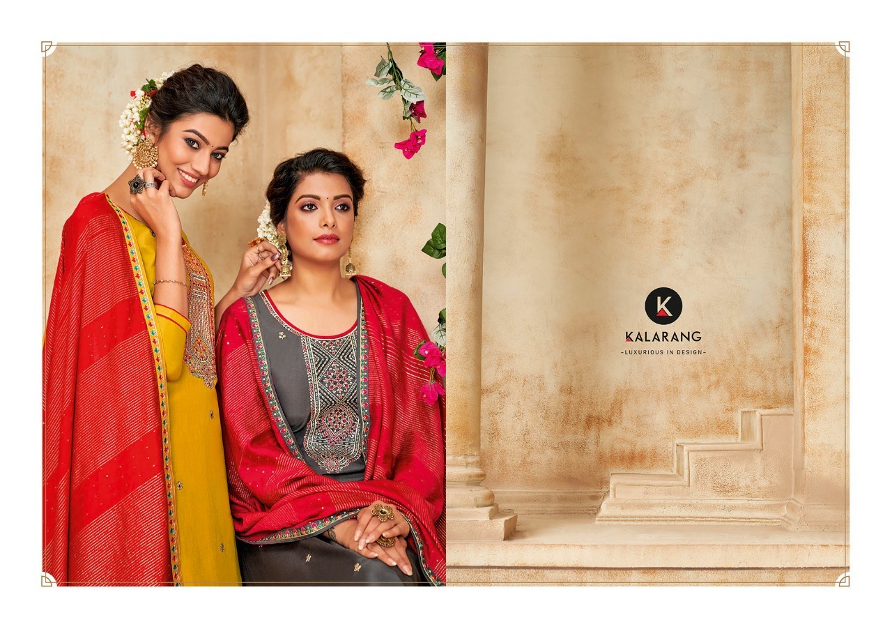 kalarang amaira Prampara elegant look salwar suit catalog