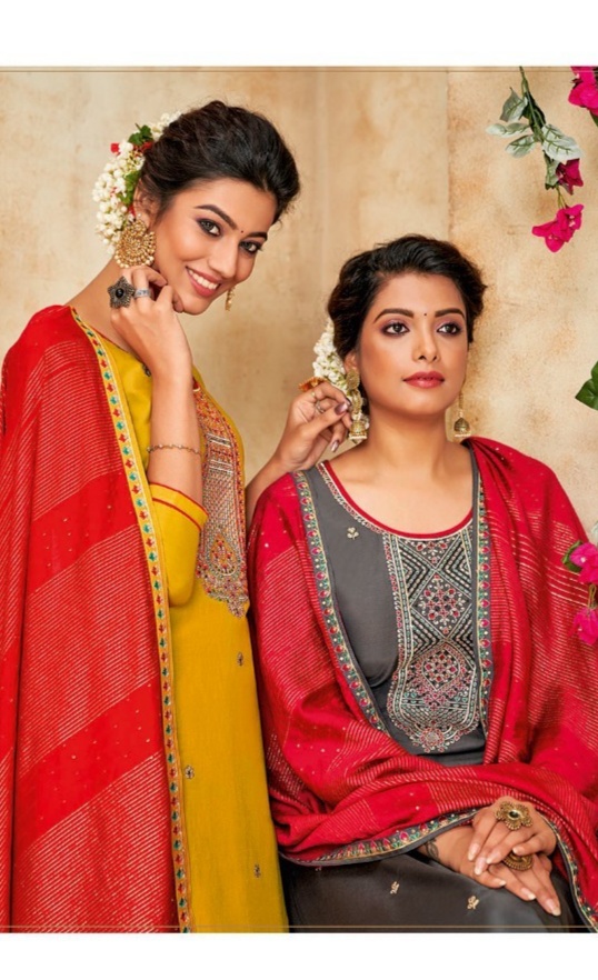 kalarang amaira Prampara elegant look salwar suit catalog