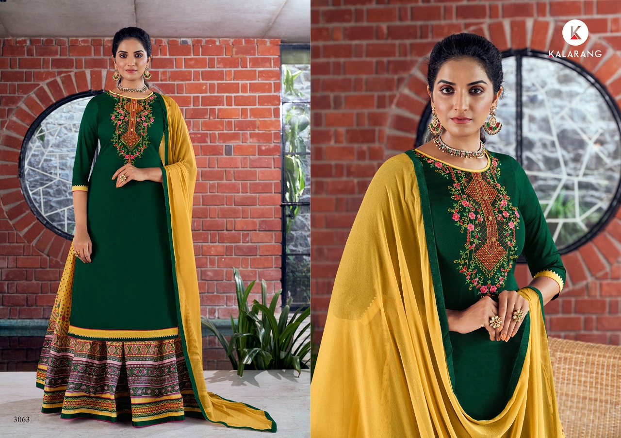 kalarang kashvi vol 2 silk elegant salwar suit catalog