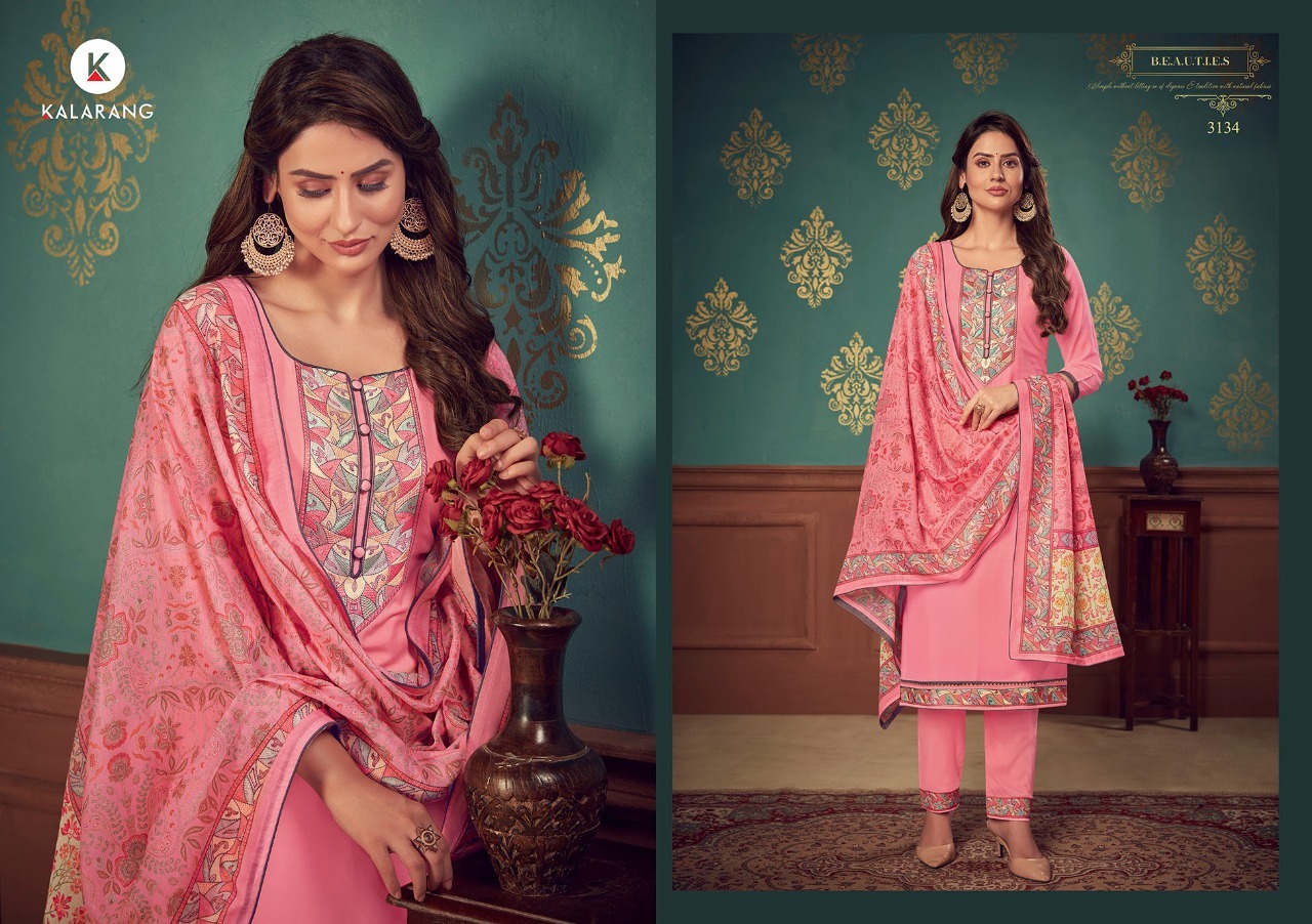 kalarang vedika muslin astonish look salwar suit catalog