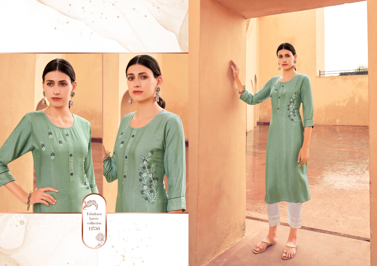 Kalaroop by Kajree kashvi Fancy Weaving catchy look kurti  catalog