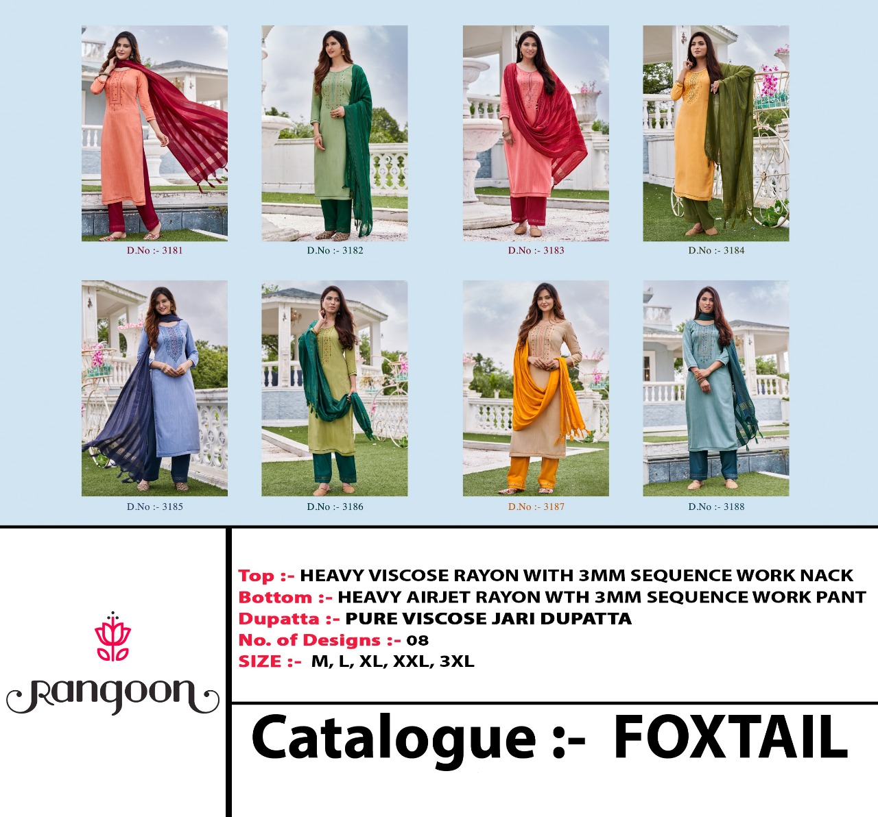 Kessi rangoon foxtail viscose regal look kurti bottom with dupatta catalog