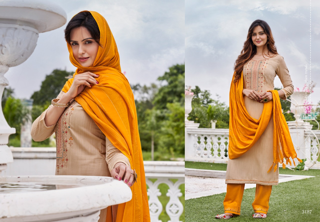 Kessi rangoon foxtail viscose regal look kurti bottom with dupatta catalog