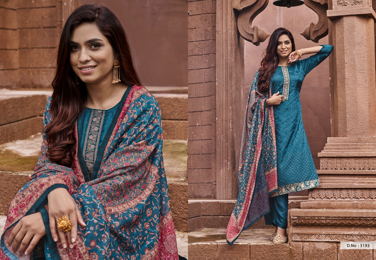 kessi rangoon prarambh viscose astonishing top Bottom with dupatta catalog