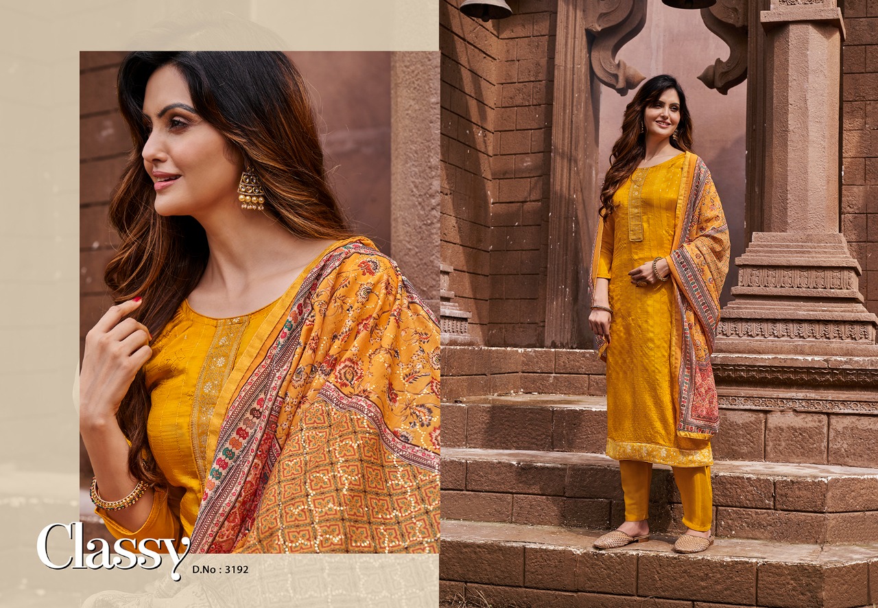 kessi rangoon prarambh viscose astonishing top Bottom with dupatta catalog