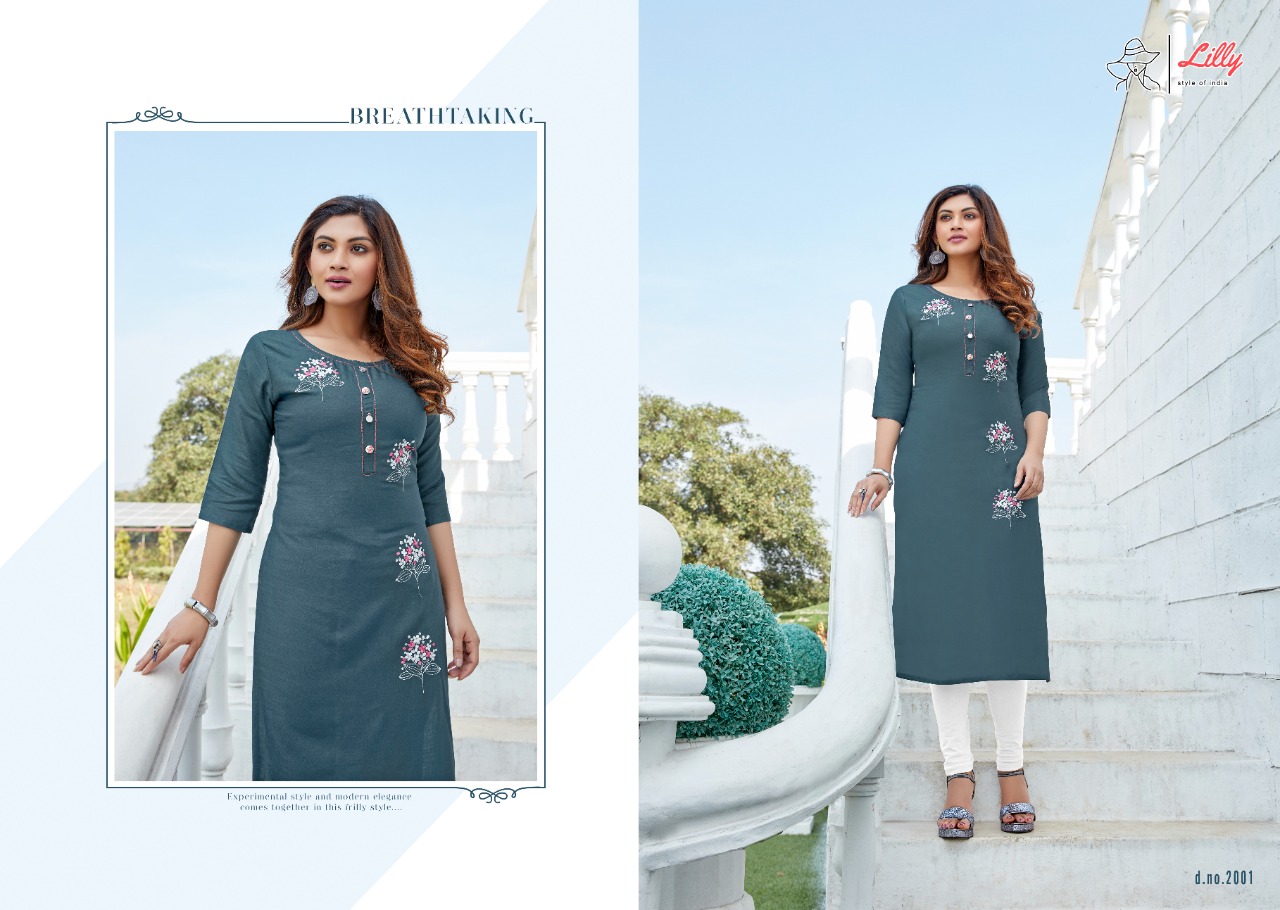 lilly style of india netflix rayon new and modern style kurti catalog