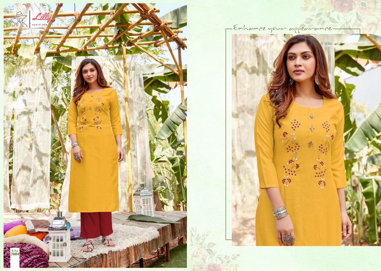 lilly style of india ovi rayon astonishing kurti catalog