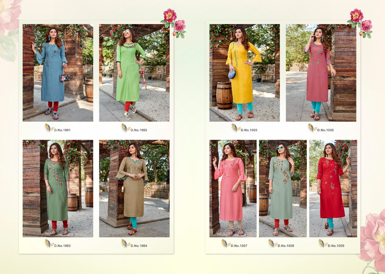 lilly style of india senorita rayon astonishing kurti catalog