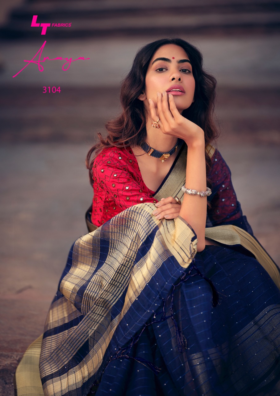 lt fashion anaya silk elegant saree catalog