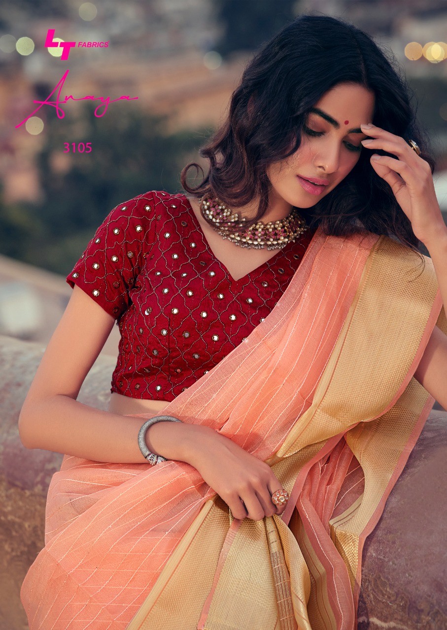 lt fashion anaya silk elegant saree catalog