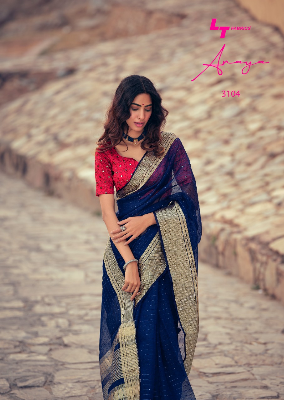 lt fashion anaya silk elegant saree catalog