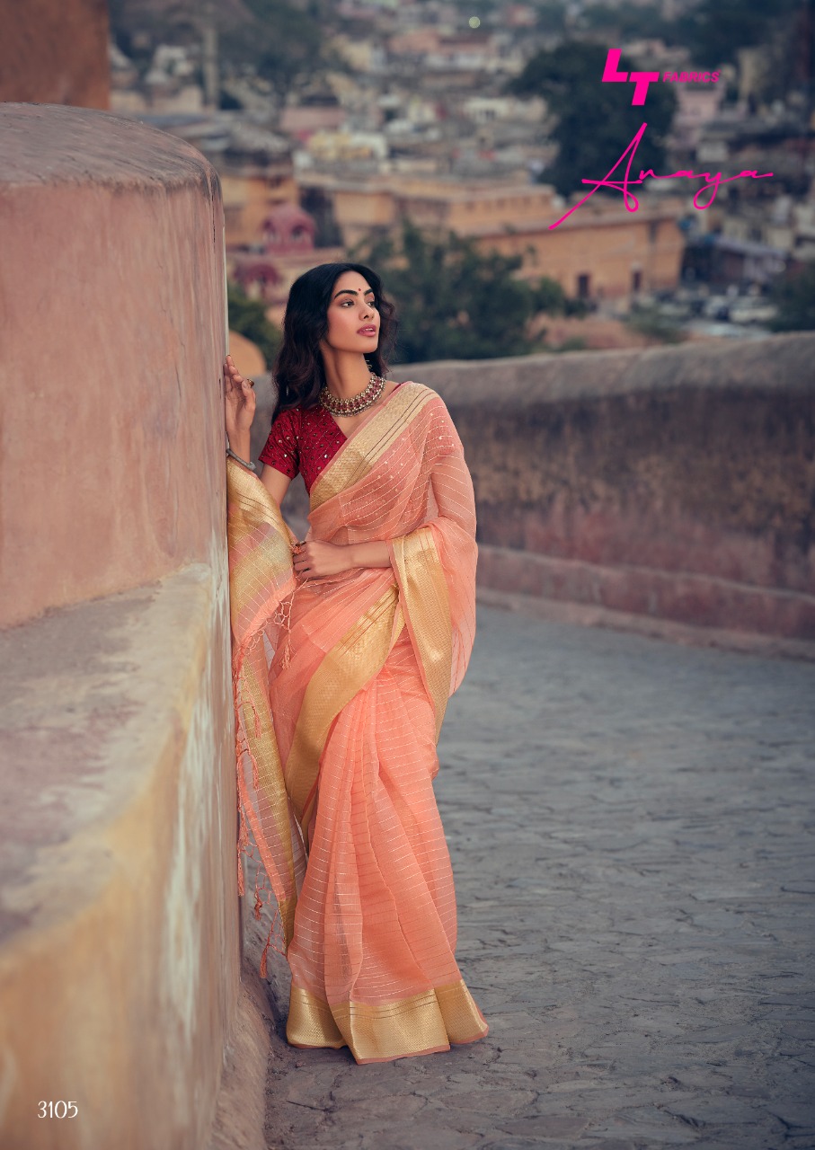 lt fashion anaya silk elegant saree catalog