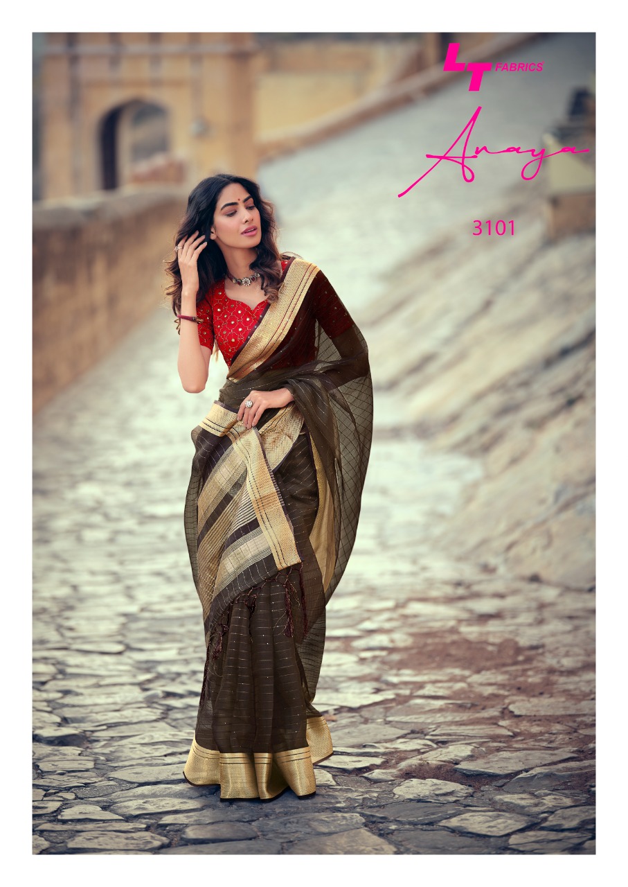 lt fashion anaya silk elegant saree catalog