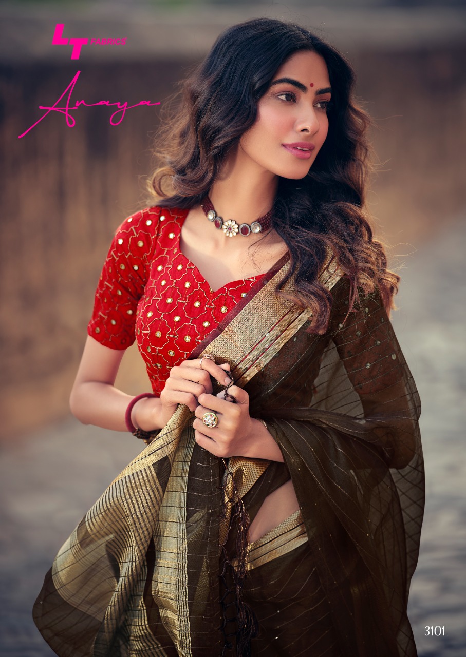 lt fashion anaya silk elegant saree catalog