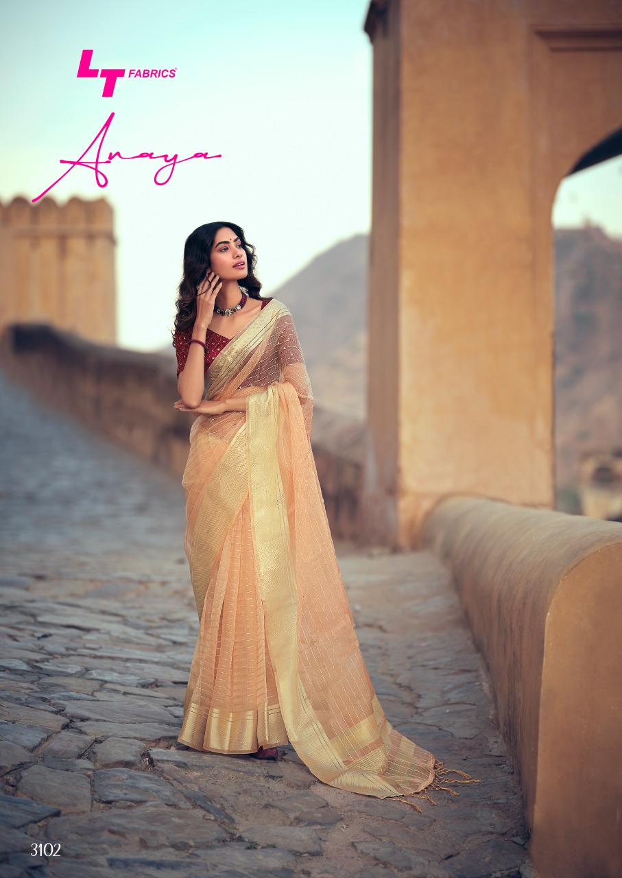 lt fashion anaya silk elegant saree catalog