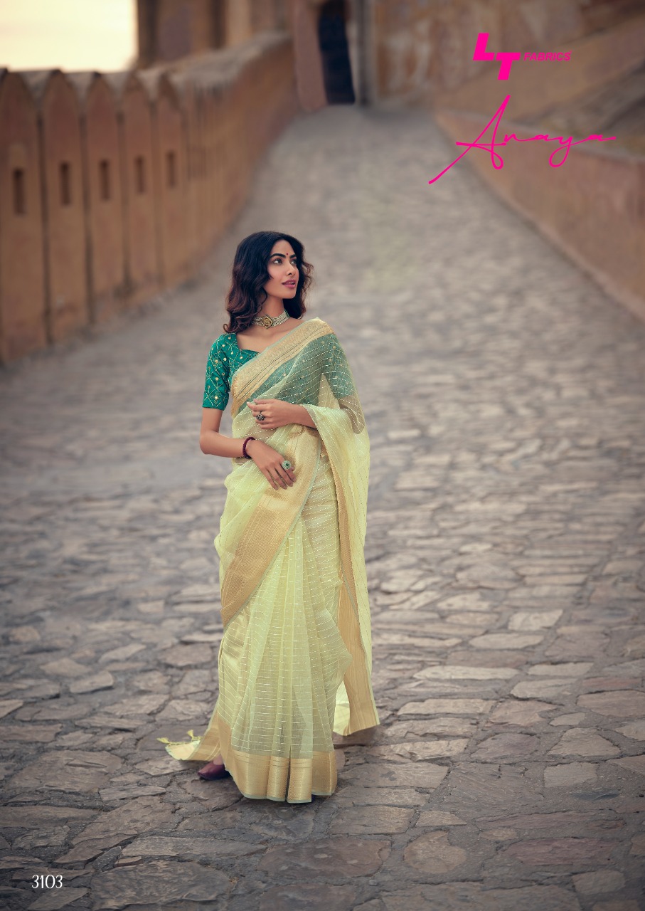 lt fashion anaya silk elegant saree catalog