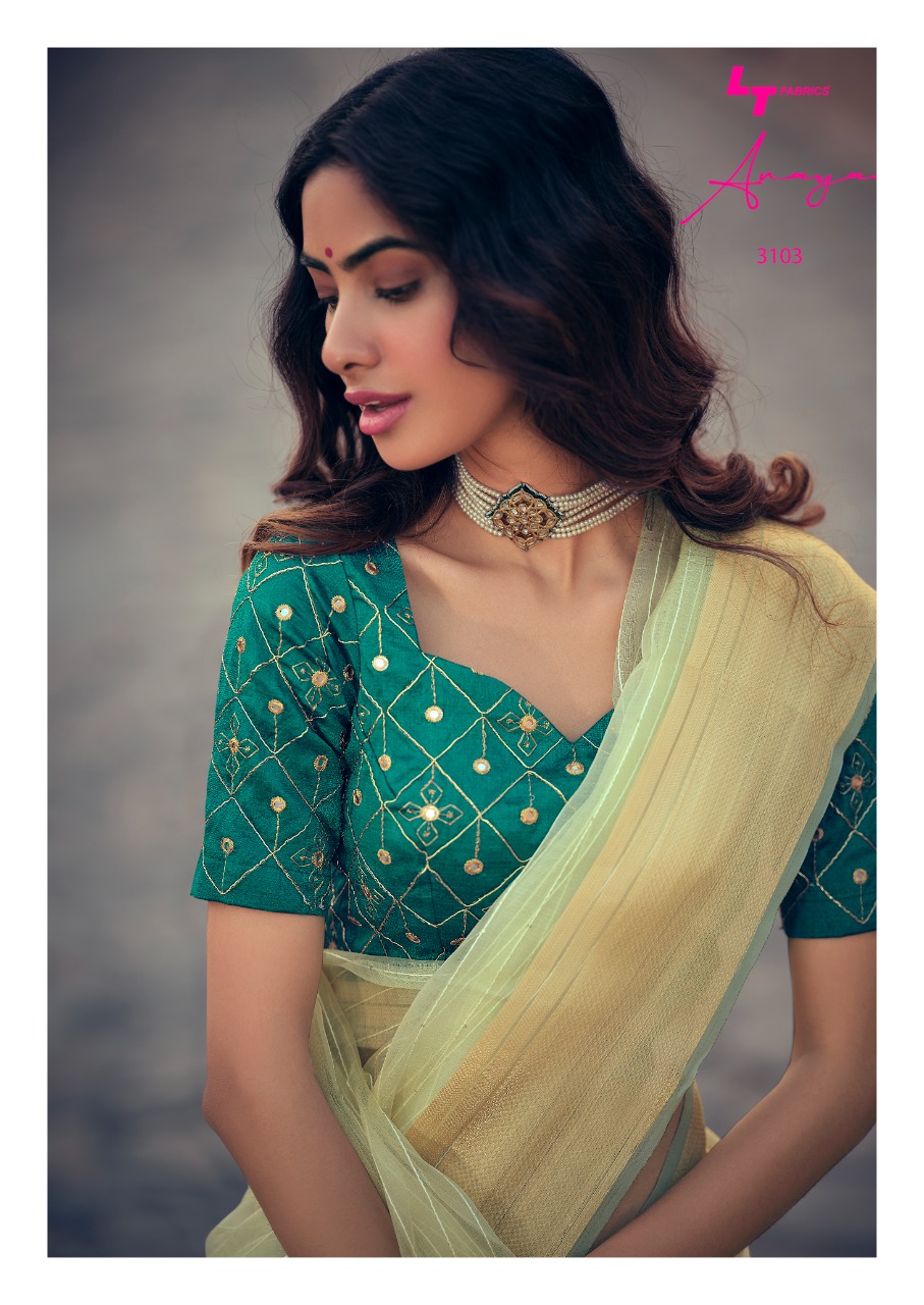 lt fashion anaya silk elegant saree catalog