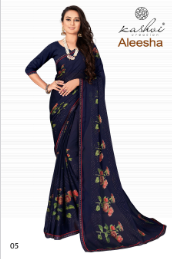 lt kashvi aleesha black moss regal look saree catalog