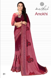 lt kashvi anokhi vichitra  decent look saree catalog