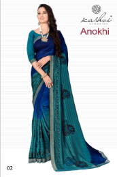 lt kashvi anokhi vichitra  decent look saree catalog