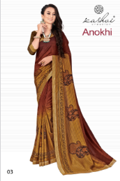 lt kashvi anokhi vichitra  decent look saree catalog