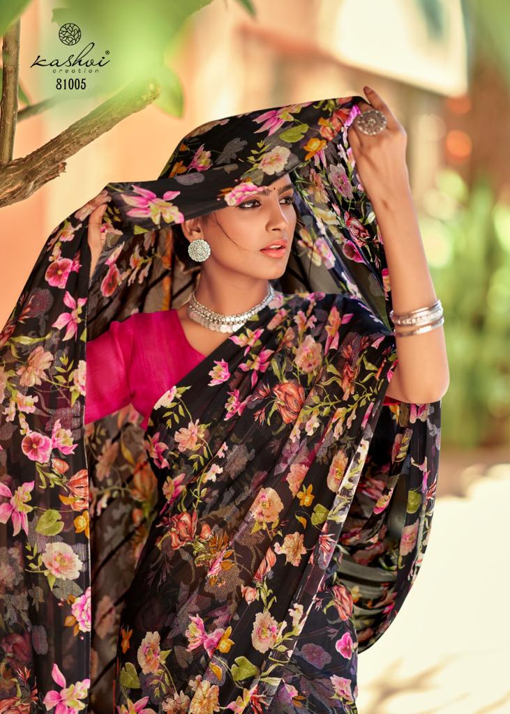 lt kashvi creation arti Weightless elegant print saree catalog