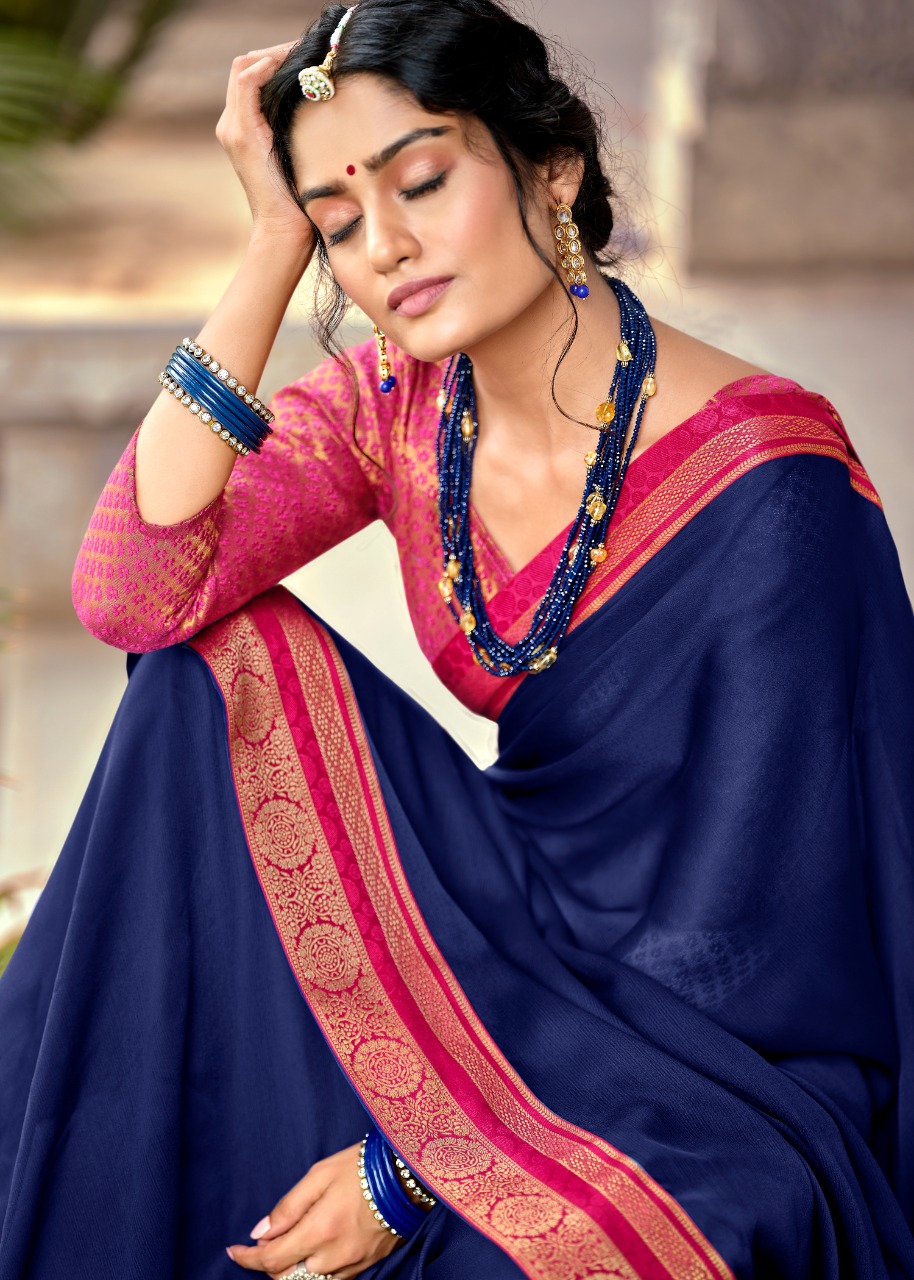 lt kashvi creation avni moss shiffon exclusive look saree catalog