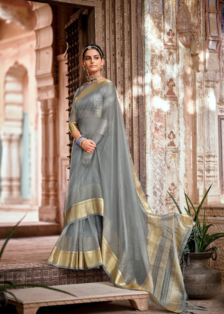 lt kashvi creation chandrakala silk festive look saree catalog