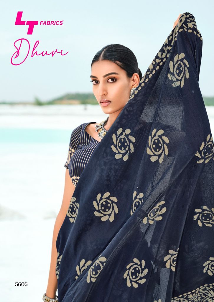 lt kashvi creation dhuvi cotton silk elegant saree catalog