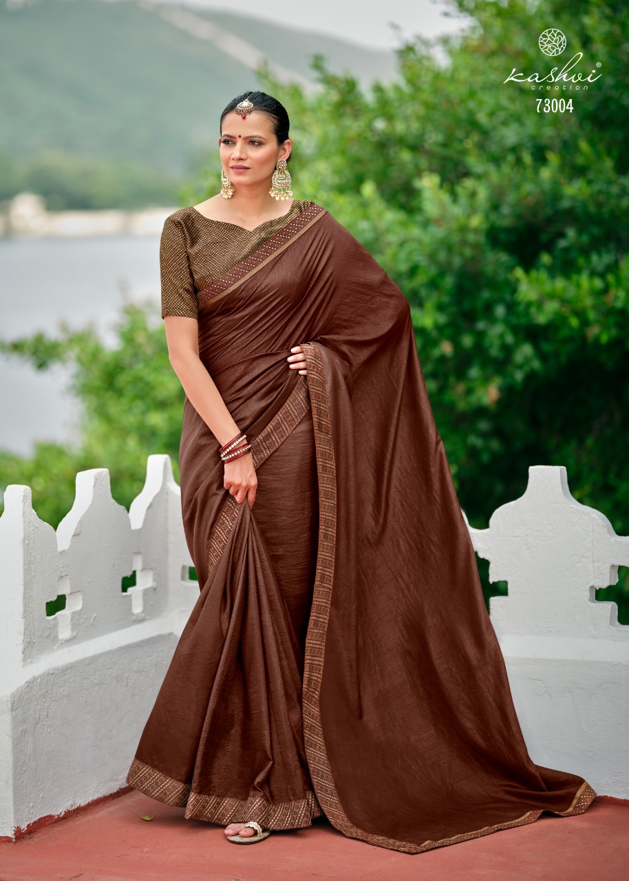 lt kashvi creation eshika silk elegant saree catalog